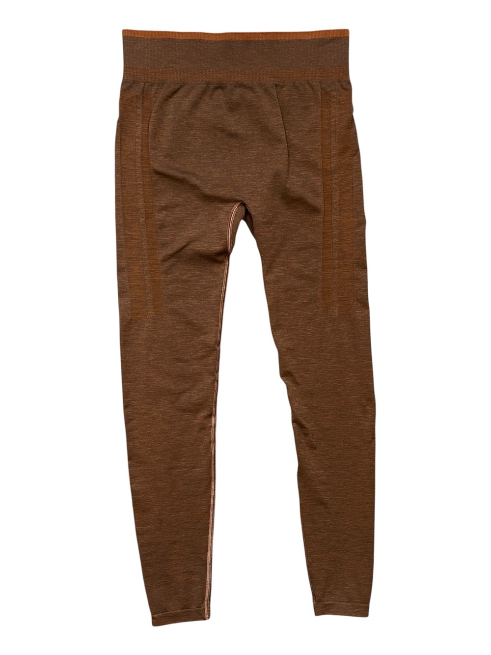 Stio Basis Seamless Tech Tight Leggings in Elk Shadow Heather Brown Women Medium
